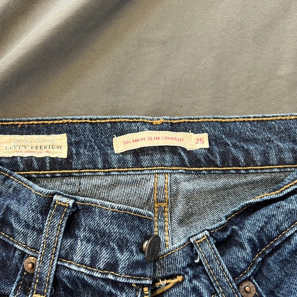 Levi’s 70s high slim jeans, size 25, length 31 - Picture 4 of 4